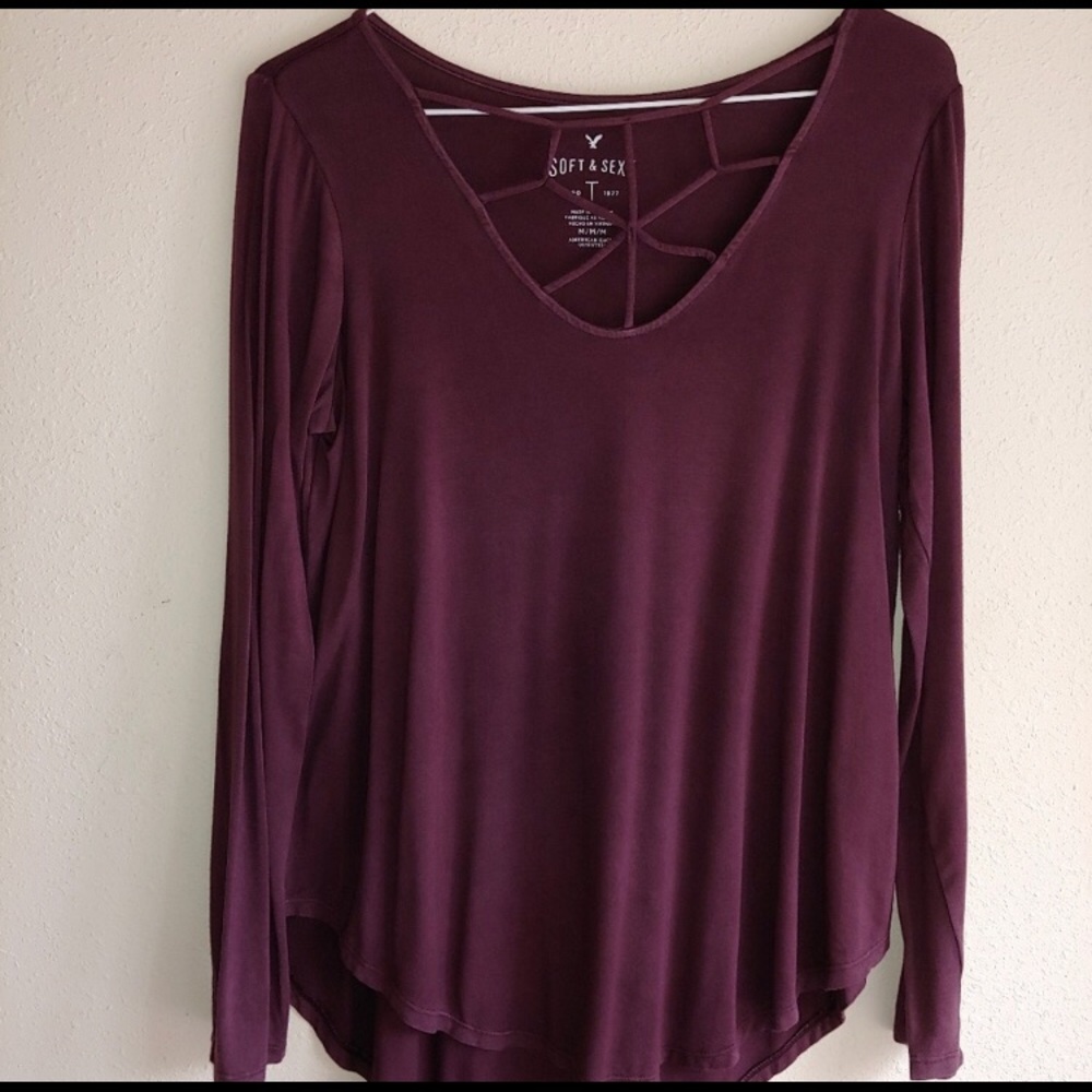 American Eagle Soft and Sexy Long Sleeve